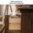 Walnut Solid Wood Shoe Storage Bench-950715744