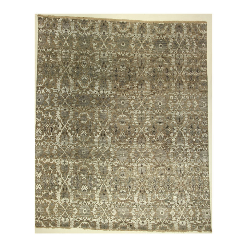 Hand Knotted Floral Rug