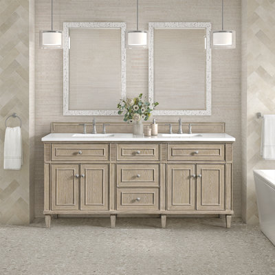 Lorelai 72'' Double Bathroom Vanity with Top