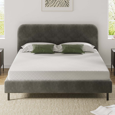 Berte 6'' 8'' 10'' Medium Gel Memory Foam Mattress, Rayon from Bamboo Charcoal Infused