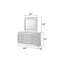 Commode 6 tiroirs Glam