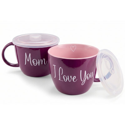 Soup Mugs - Set of 2 - Mothers Day