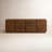 Collins 70" Media Console in Natural Walnut