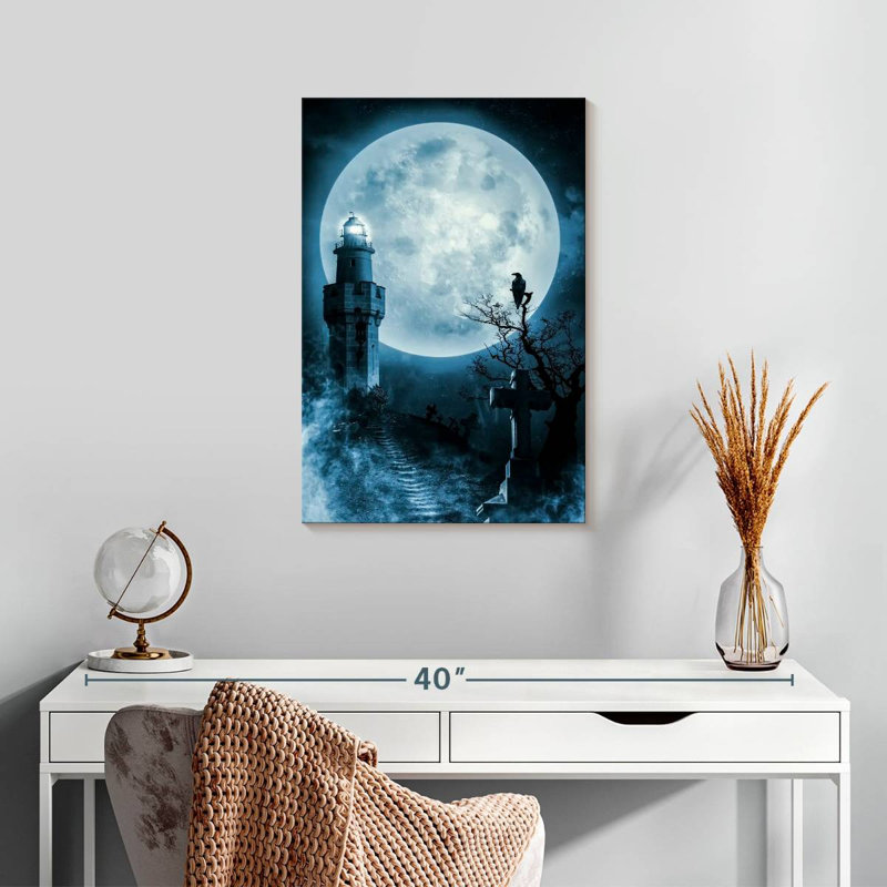 Kelan Halloween Castle, 24" H x 16" W