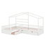 Lit plateforme simple avec tiroirs de rangement-1176055380
