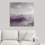 «Midnight at the Lake II Amethyst and Gray» par Mike Schick, reproduction d'art