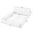 Queen Size Upholstered Bed Frame With Thick Fabric, Chenille Fabric Grounded Queen Size Platform Bed With Headboard And Solid Frame. No Box Spring Needed