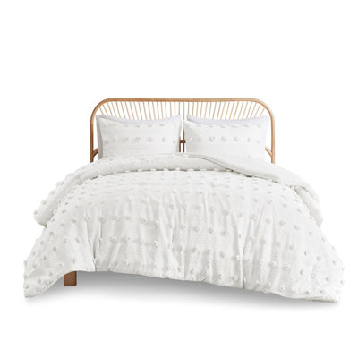 Ensemble d'édredon en polyester jacquard 3 pièces