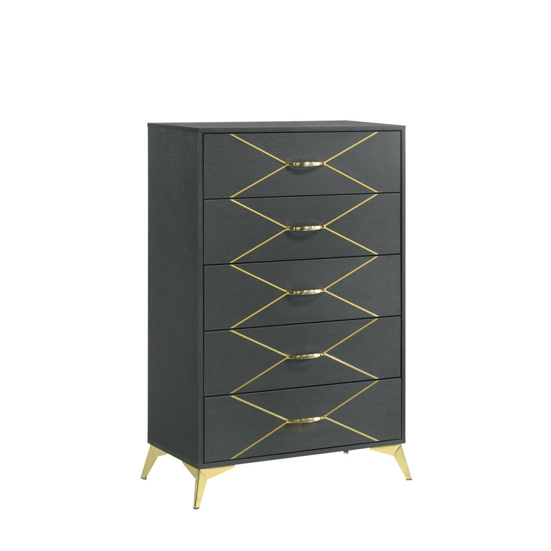 Commode à 5 tiroirs Abe