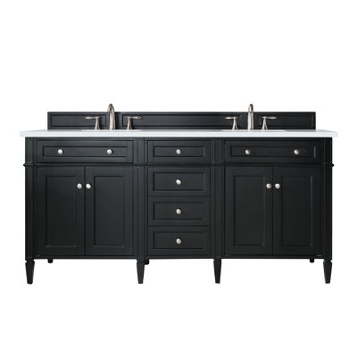 Meuble-lavabo double l 72 po Dussault