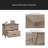 Lateral File With 2 Drawers