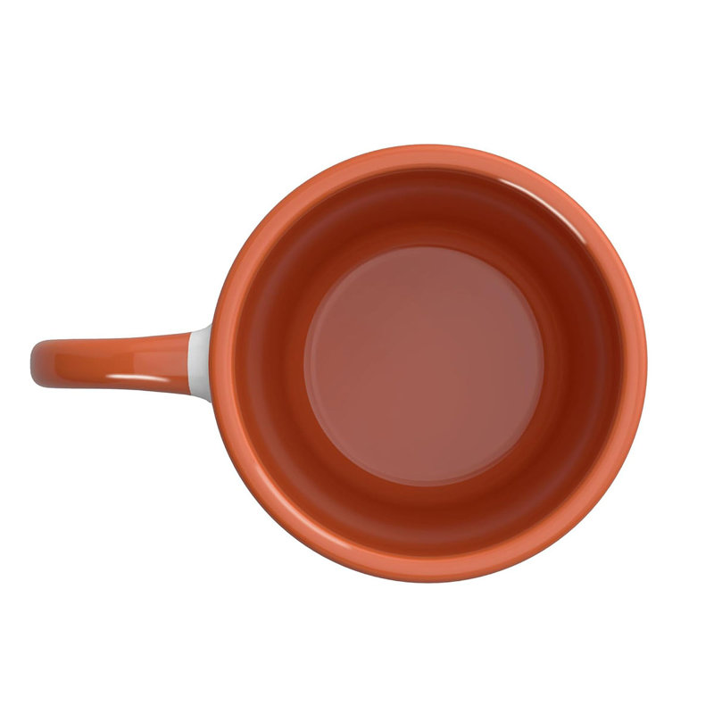 Ceramic Coffee Mug, Orange