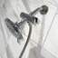 Inverseur de douche à trois voies et tuyau en noir mat-319674061