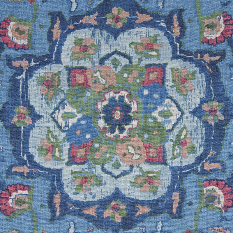 Tissu pour tapis Jahanara, Paon