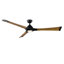 72" Woody 3 - Blade Outdoor Smart Propeller Ceiling Fan with Light Kit Included-100708470-48482666-100708472