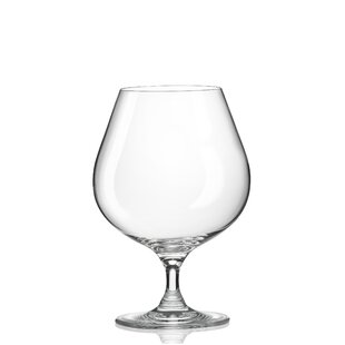 Crystal - Sherry - Brandy - Cognac - Snifter - Glasses - Set of 6 -  Handcrafted - Crystal Glass - Great for Spirits - Drinks - Bourbon - Wine -  11