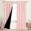 Paire de rideaux 100% occultant avec passe-tringle Deconovo-75196902-75196913