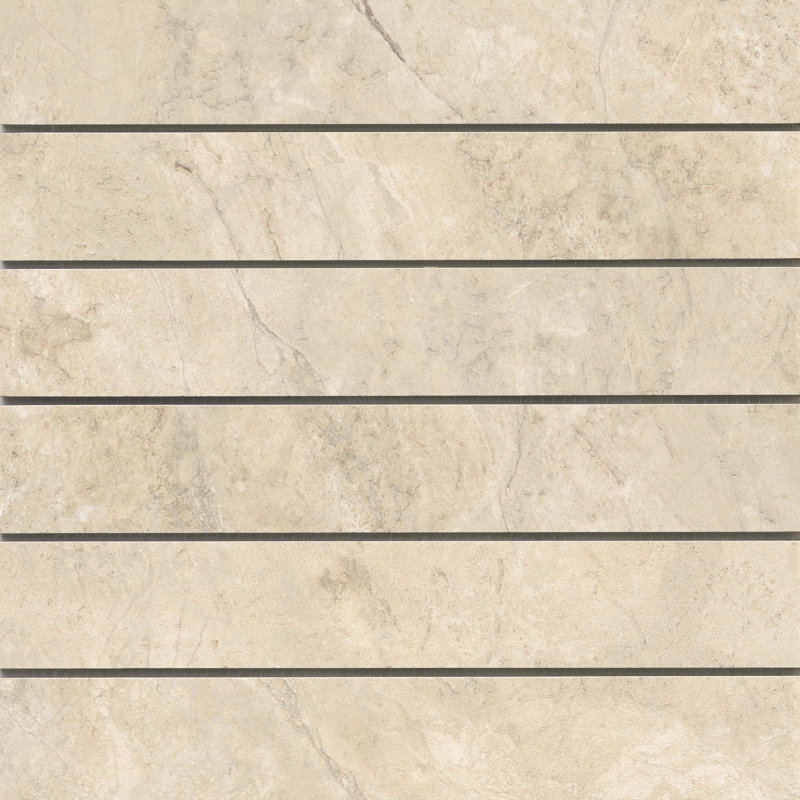 Terramor Avorio 12 po X 12 po Carreau de plancher et de mur en porcelaine polie (9,49 pieds carrés / caisse), Avorio