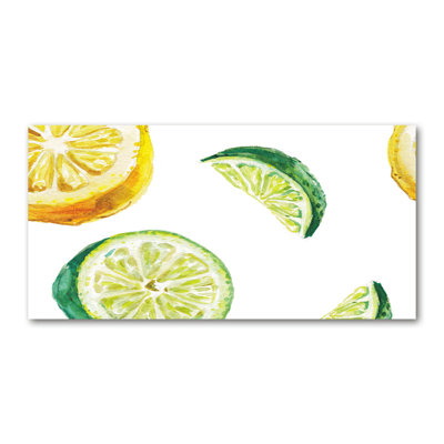 Lemon And Lime - Wrapped Canvas Print