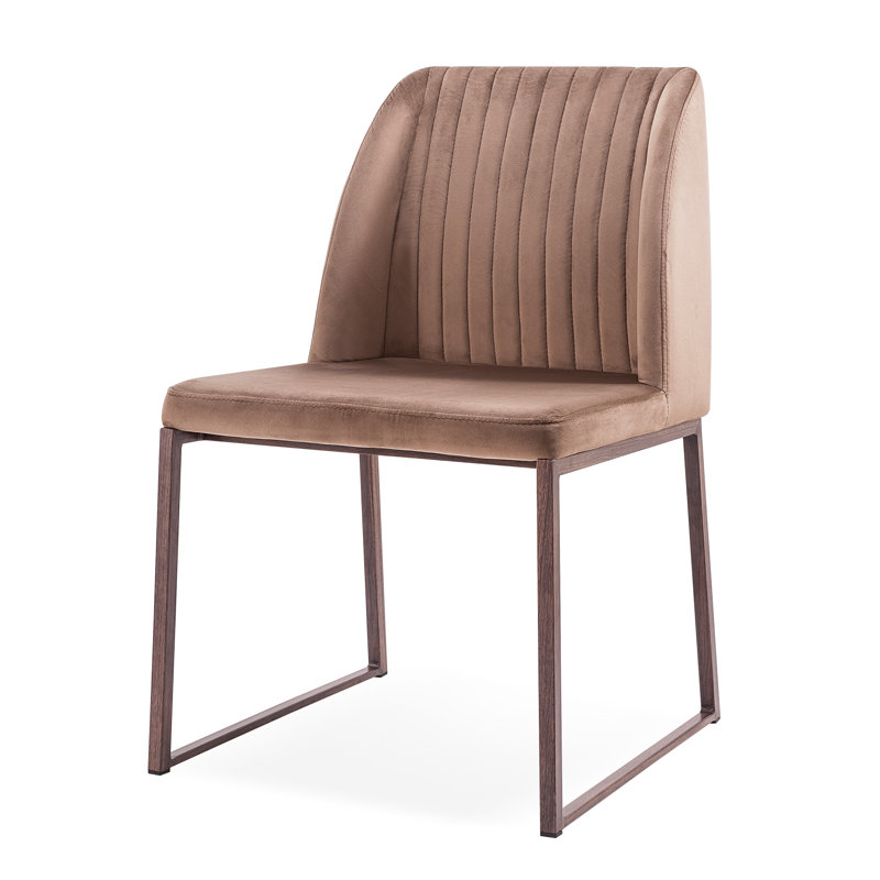 Chaise d'appoint Daphne, Taupe/brun