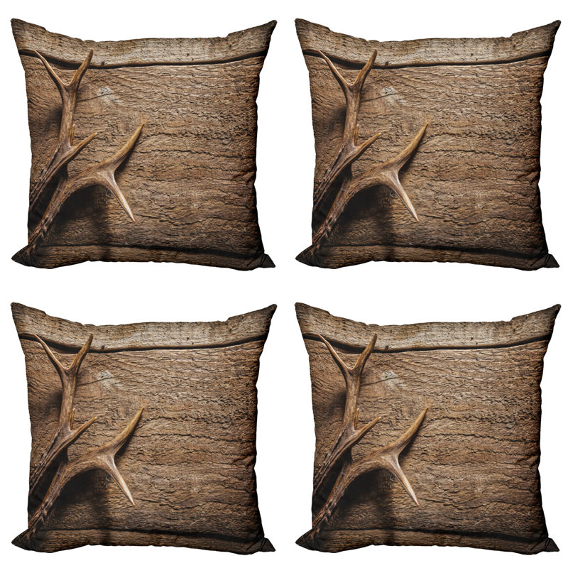 Ambesonne Reversible Pillow Cover, 16" x 16"