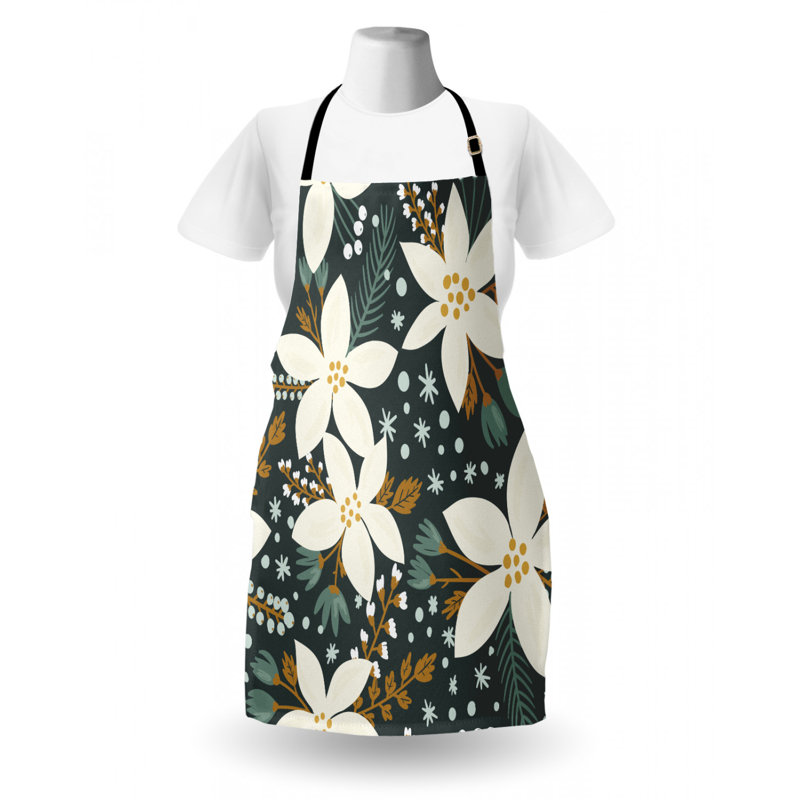 Floral Bib Apron