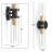 2-Head Barbell Cylindrical Wall Lamp
