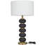 Metal Orbs Style Base Table Lamp with Drum Shade-71052759