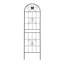 Paquet de 2 treillis de jardin en métal pour plantes grimpantes, support pour fleurs d'extérieur, antirouille, noir-1595077598