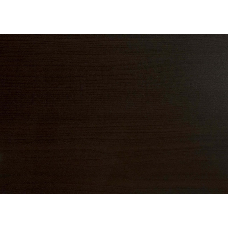 Bureau d'ordinateur, Espresso / doré