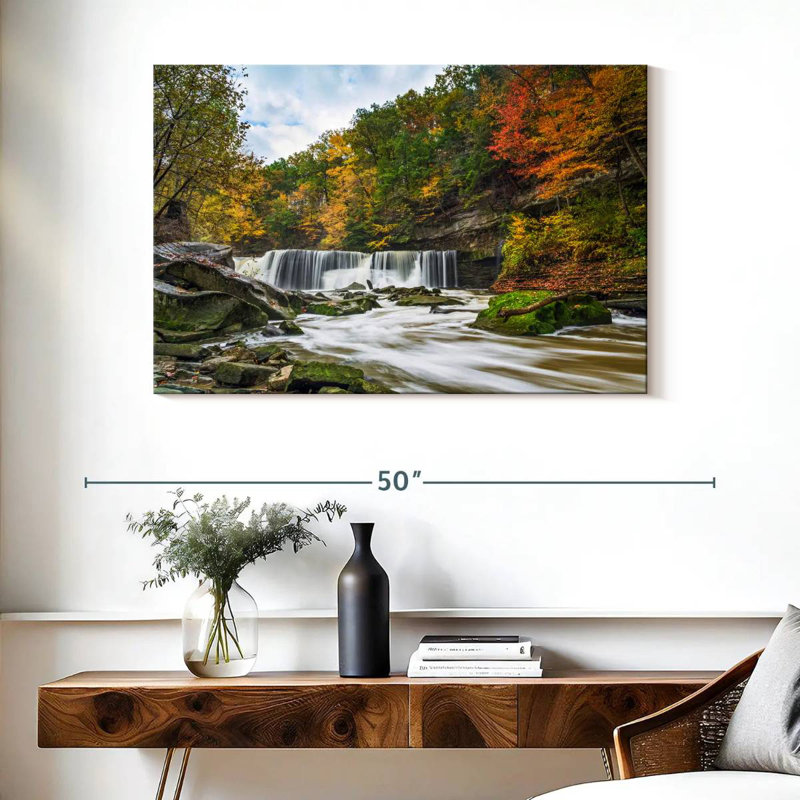 Cascades d'Alvord Tinker Creek, H 26 po x l 39 po