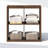 Furinno CUBIC Closet Organizers and Storage, 4-Cube Closet Organizer, Open Shelf Closet Storage, Extra Thick Frame for Wardrobe, Bedroom, Living Room, Amber Pine-122253533