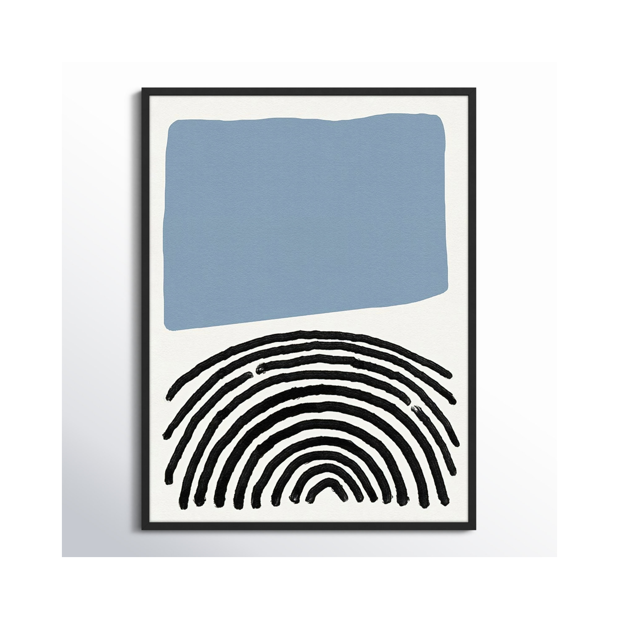 Good Vibes III by Jacob Green, Black, 41" H x 31" W x 1" D