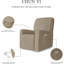 Housse pour fauteuil inclinable et extensible Arainy-148101504-237558901