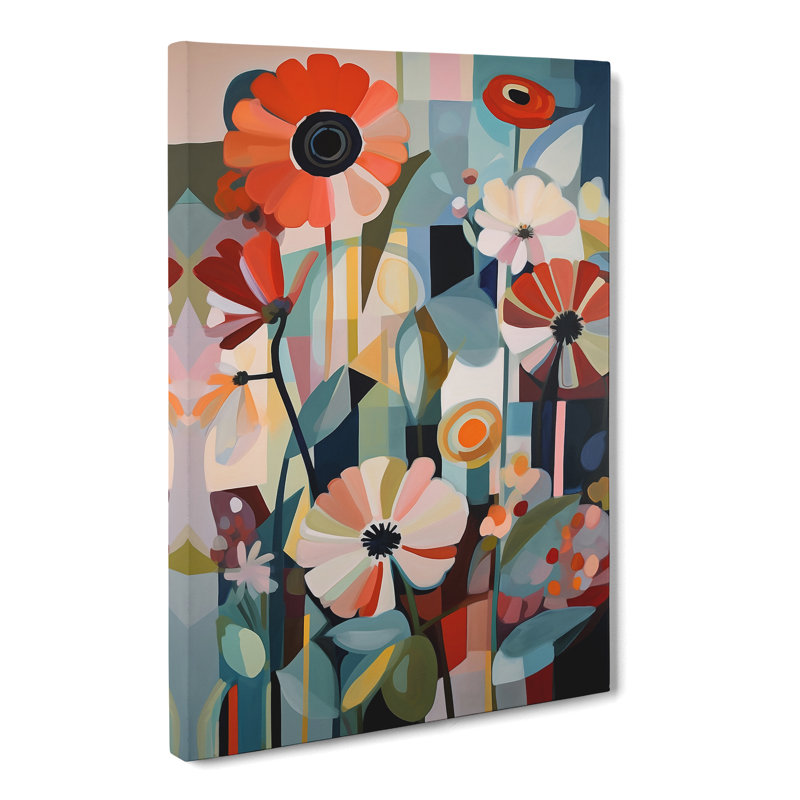Mixed Flowers Vol.9 - Wrapped Canvas, 76cm H x 50cm W x 3cm D