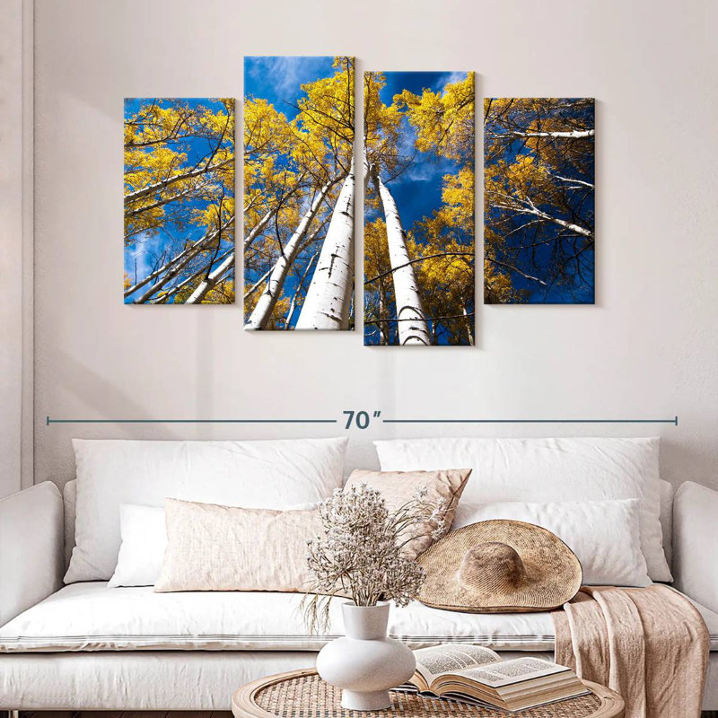 Harnek High Autumn Trees, H 32 po x l 52 po