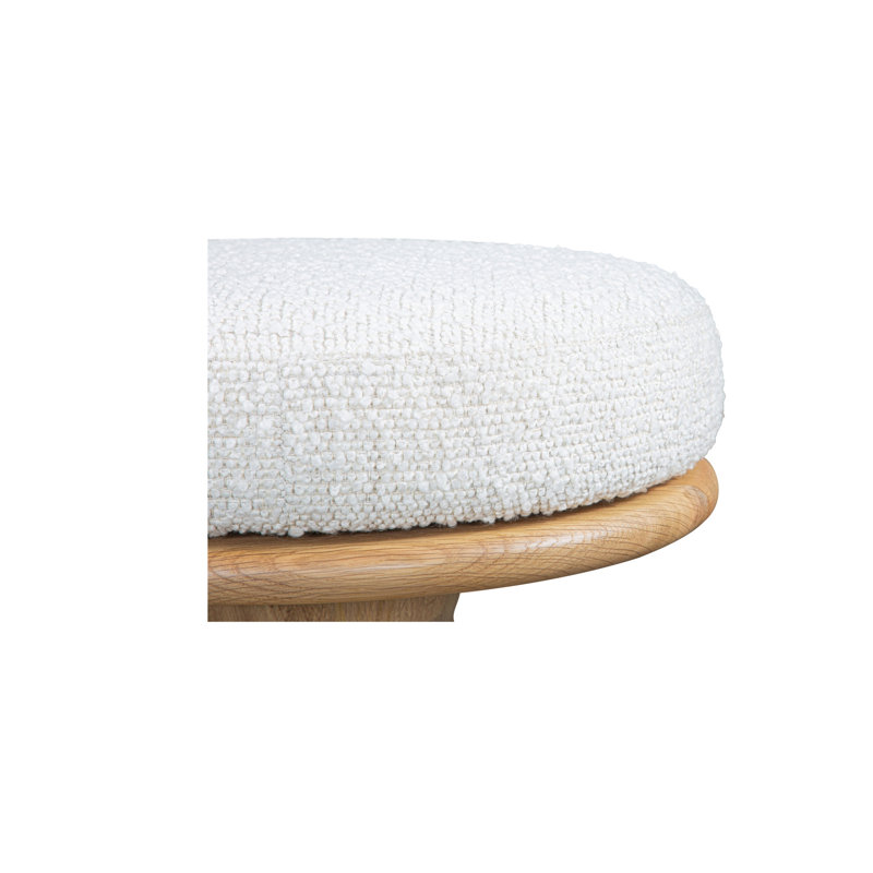 Nio Swivel Counter Stool White Mist, White