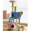 Structure d'escalade simple en bois