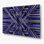 Art mural bleu op Op 82