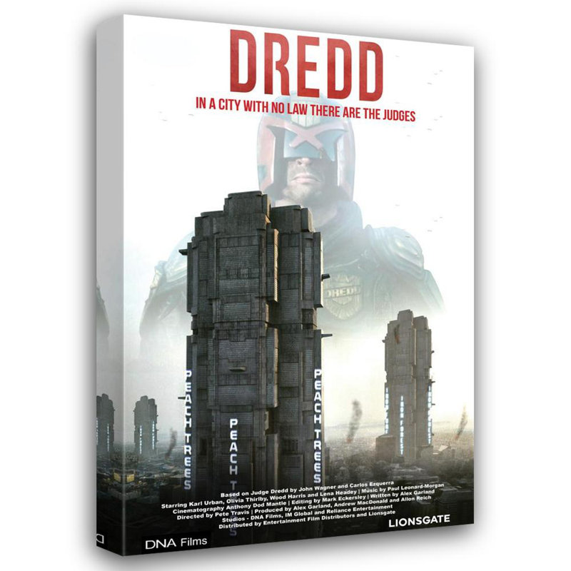 Dredd, 18" H x 12" W
