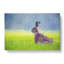 Lone Hare - Wrapped Canvas-55365503