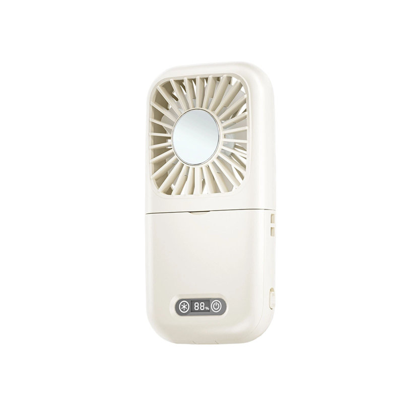 Ventilateur de miroir de maquillage kbndieu, White