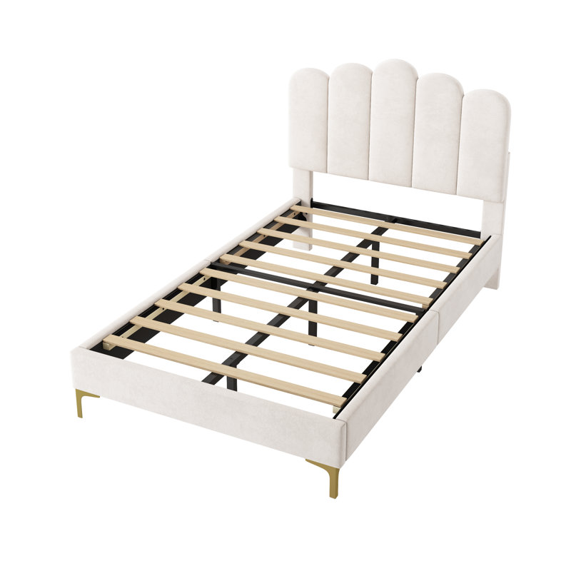 Upholstered Bed, Single (3')