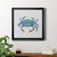 Bulle bleue - Peinture sur toile encadrée-408779099-408779098