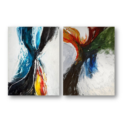 Flight Set by John Beard - Artist Enhanced Canvas Print