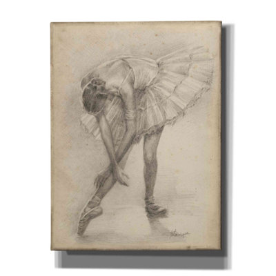 «Antique Ballerina Study II» par Ethan Harper, art mural sur toile