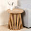 Table d'appoint d'extérieur en bois d'acacia-386859331