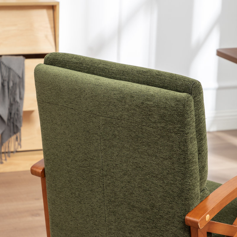 Chaise de bureau Jamestown Mid-Century, Vert olive