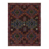 One-of-a-Kind Rectangle 6’ X 7’10” Hand Knotted Area Rug