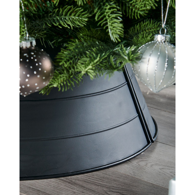 Marceline Metal Tree Collar, Black